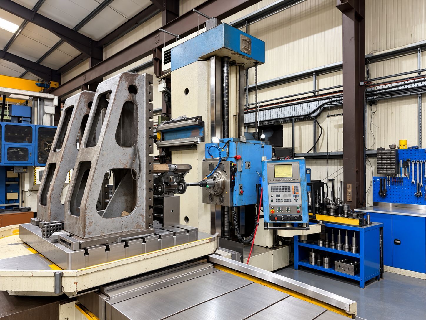CNC Horizontal Boring and Milling Machine, Millbrook Precision Engineering, Clay Cross