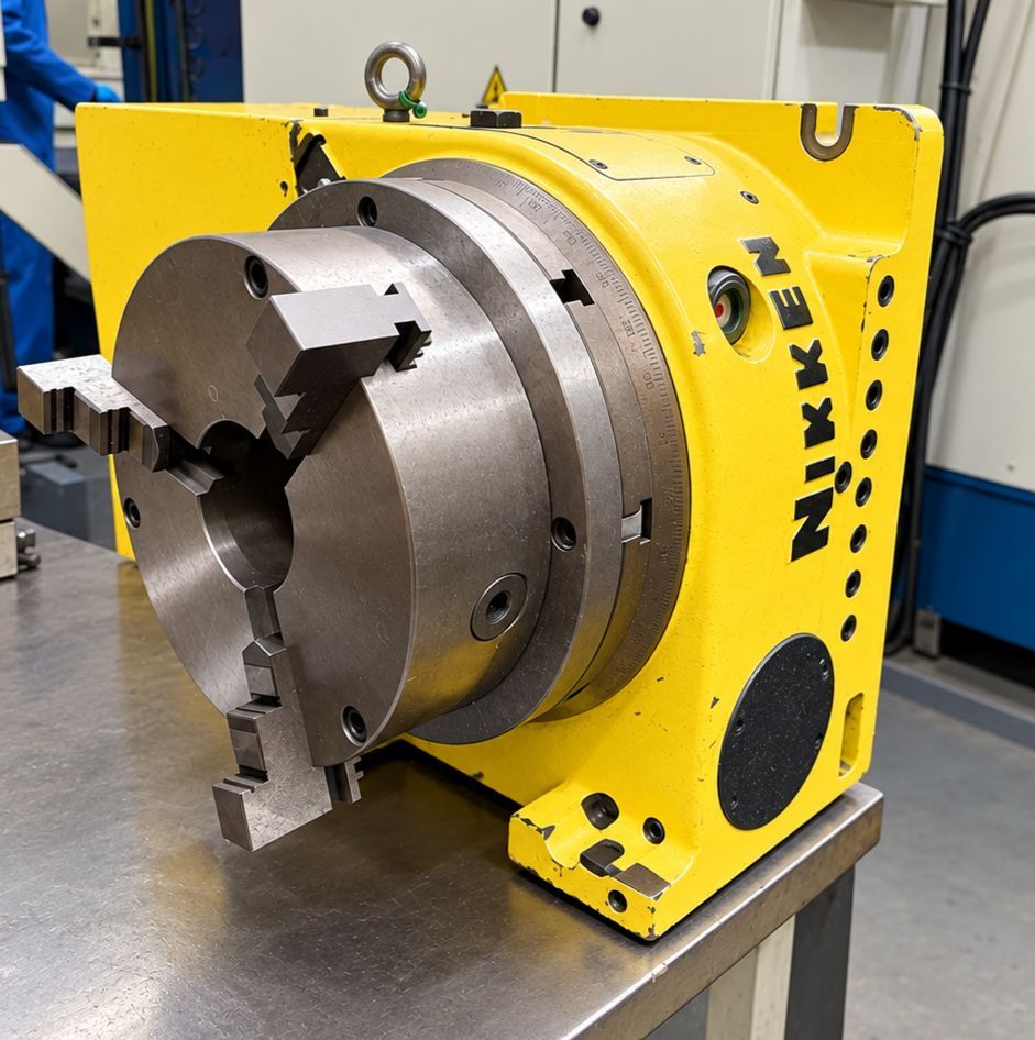 Milling Machine 4th Axis, Millbrook Precision Engineering, Clay Cross