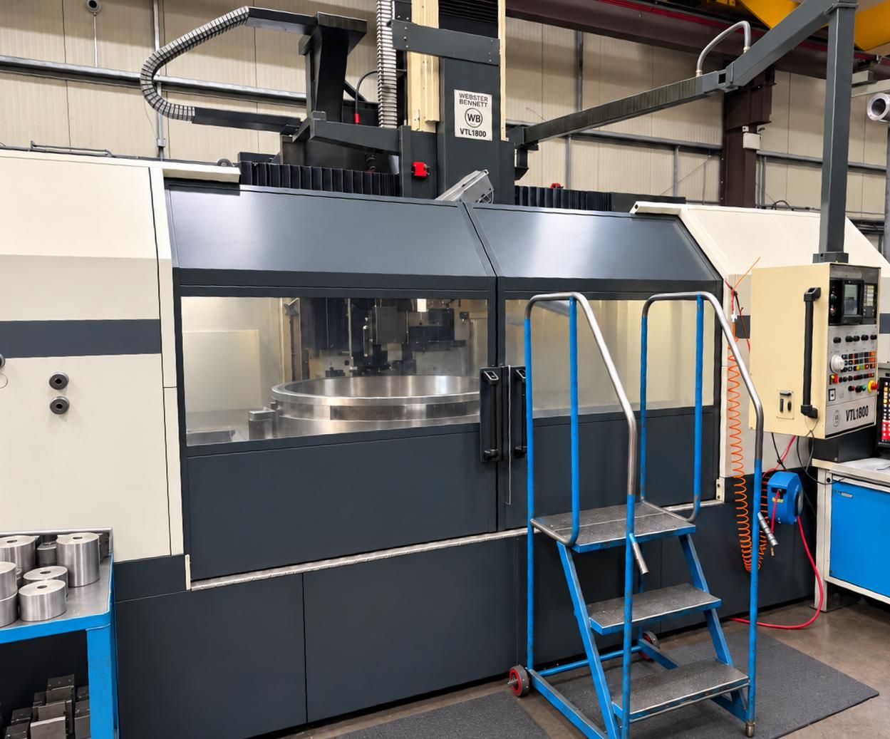 CNC Vertical Boring / Turning, Millbrook Precision Engineering, Clay Cross